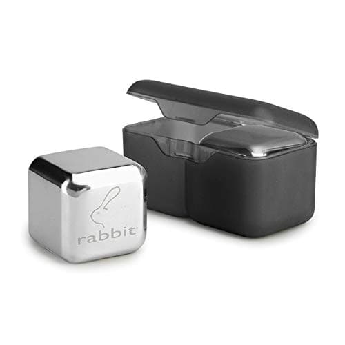 Rabbit Jumbo Chilling Stones, Stainless Steel, Set of 2 (W9962N)