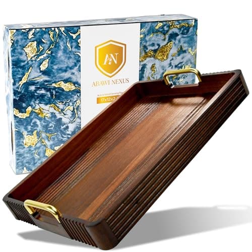 Abawi Nexus Acacia Serving Tray, 17 x 13 in