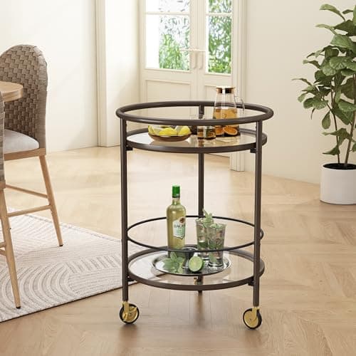 Christopher Knight Home Keria Round Bar Cart (350916)